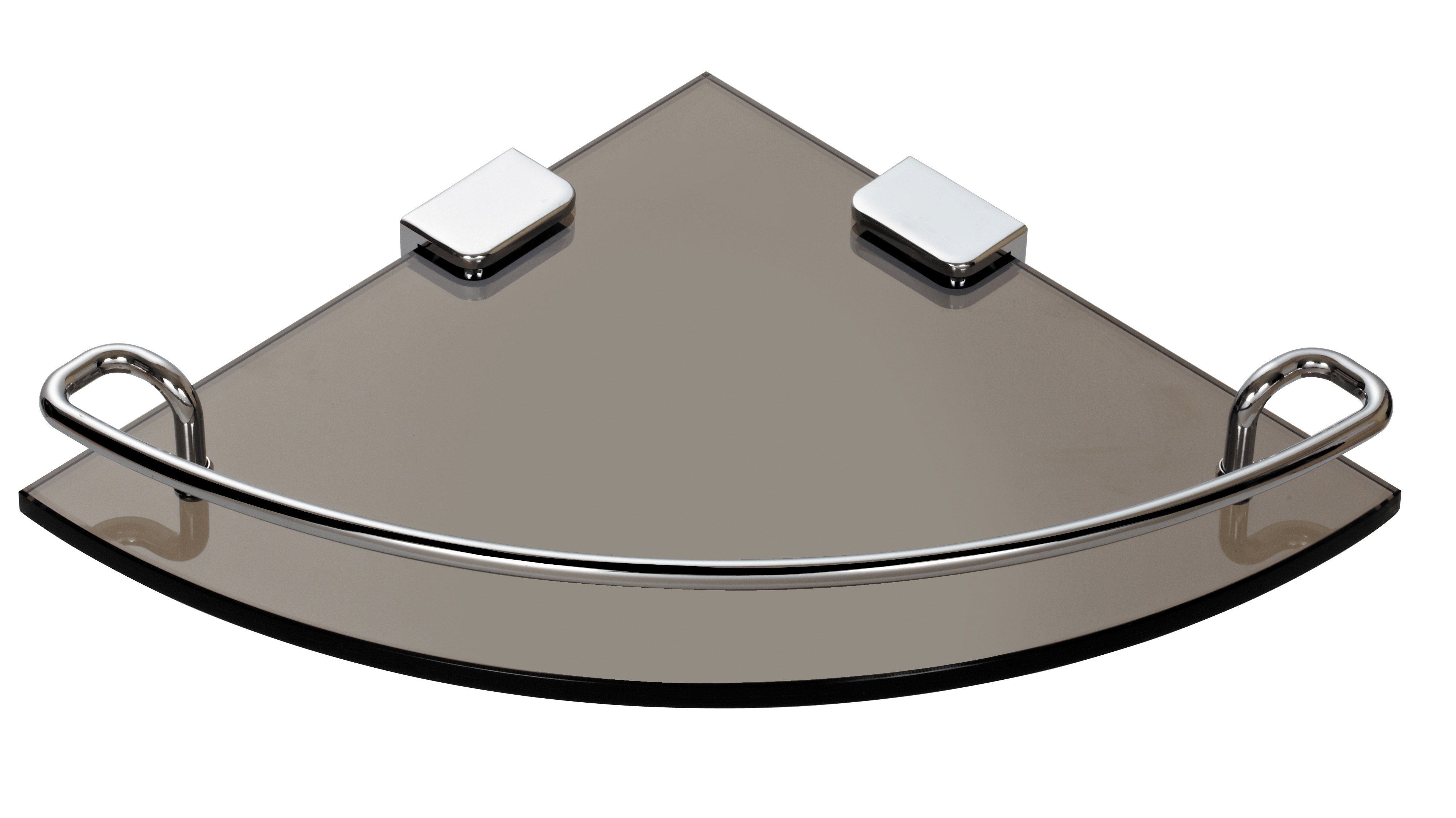 2407-1 브론즈코너가이드유리선반