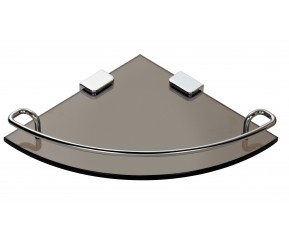 2407-1 브론즈코너가이드유리선반